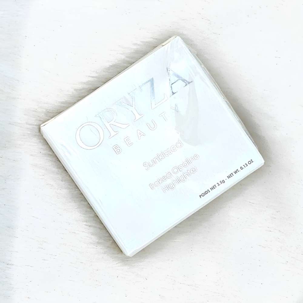 🔴 ORYZA Baked Opaline Highlighter - Sunkissed